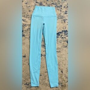 Lululemon Light Aqua Blue High-Rise Leggings